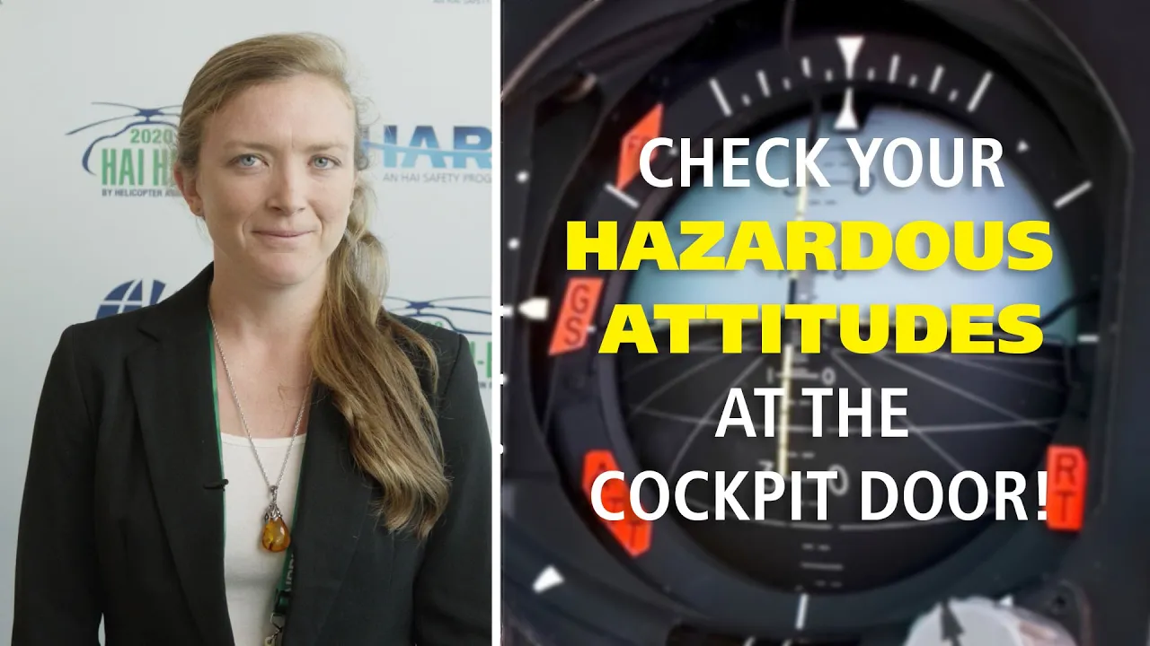 Check Your Hazardous Attitude at the Cockpit Door