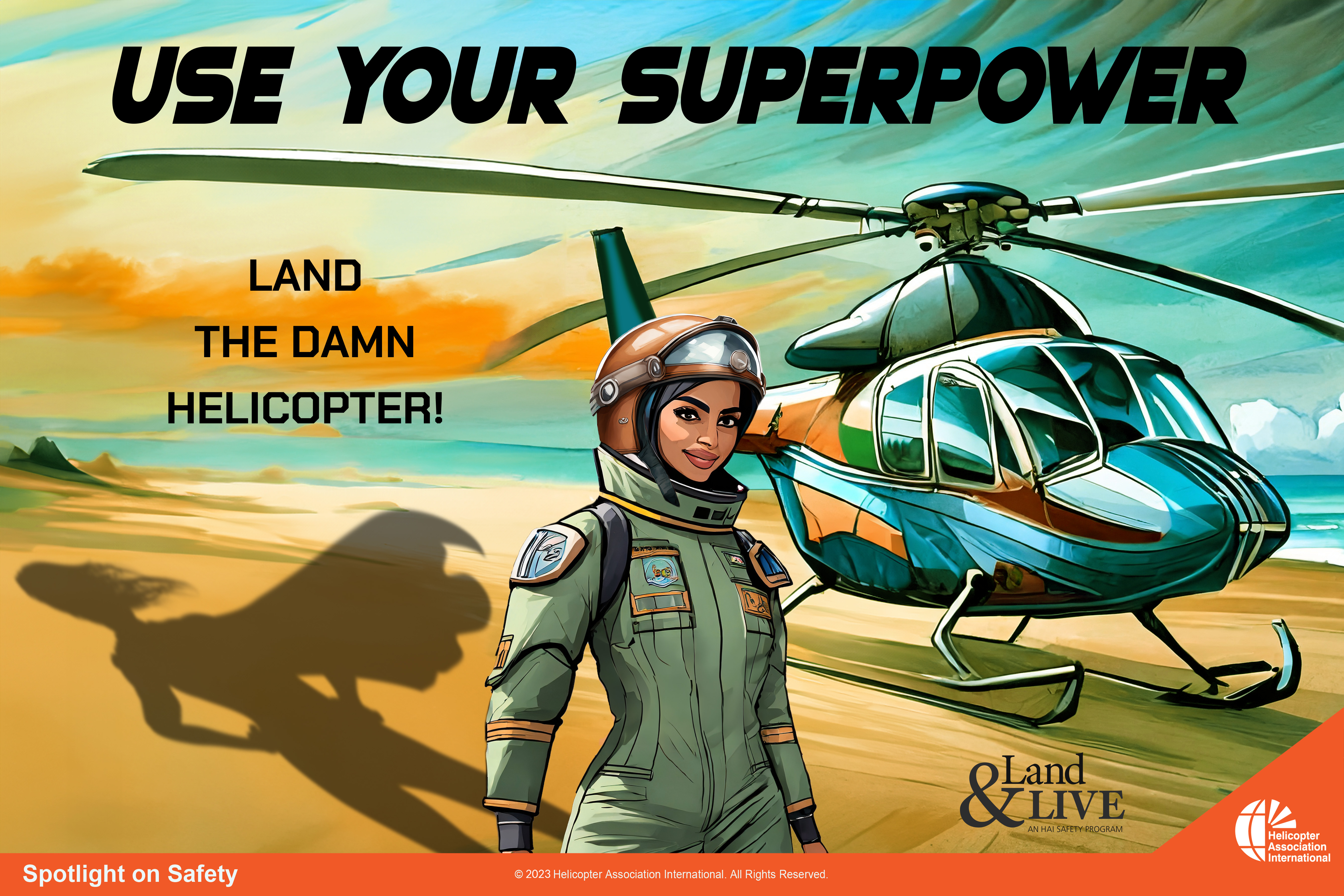 Spotlight on Safety: Use Your Superpower!