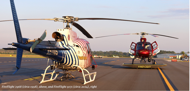 Florida firefighting unit welcomes H125, bids adieu to AS350 B3