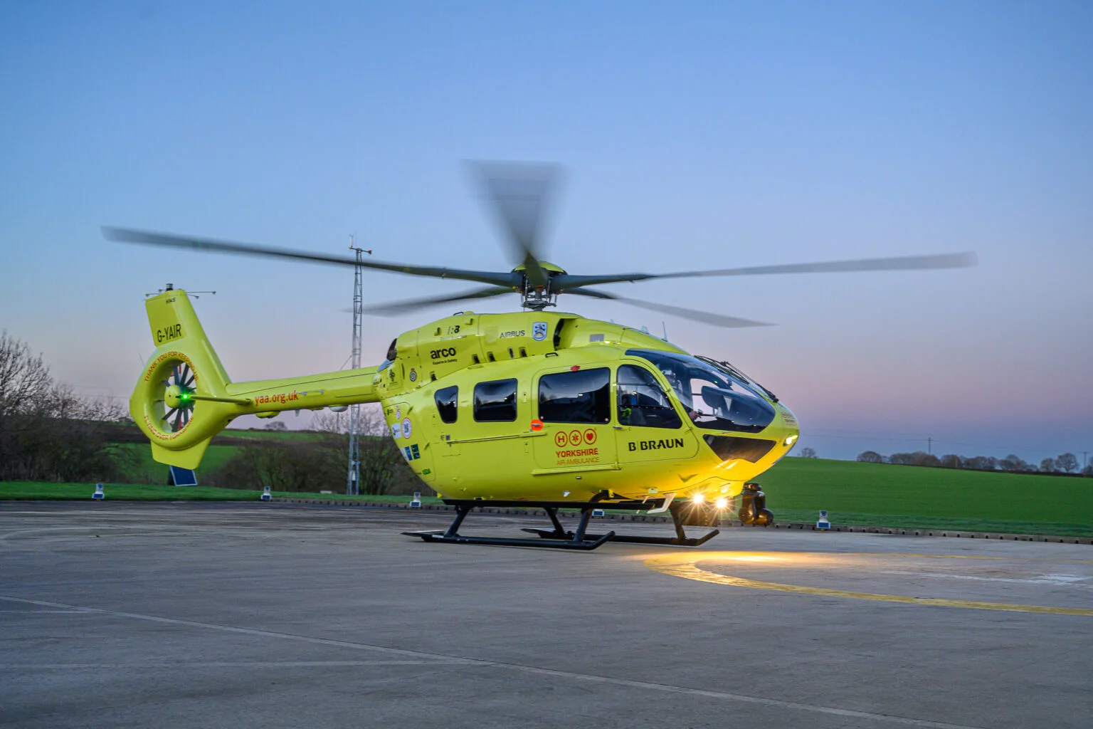 Yorkshire Air Ambulance adds H145 D3 to emergency response fleet