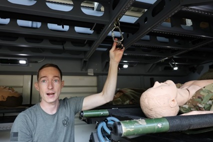 US Army soldiers help shape future medical aircraft design