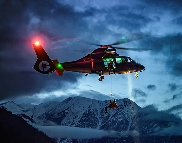 Airbus highlights firefighting operator Talon Helicopters