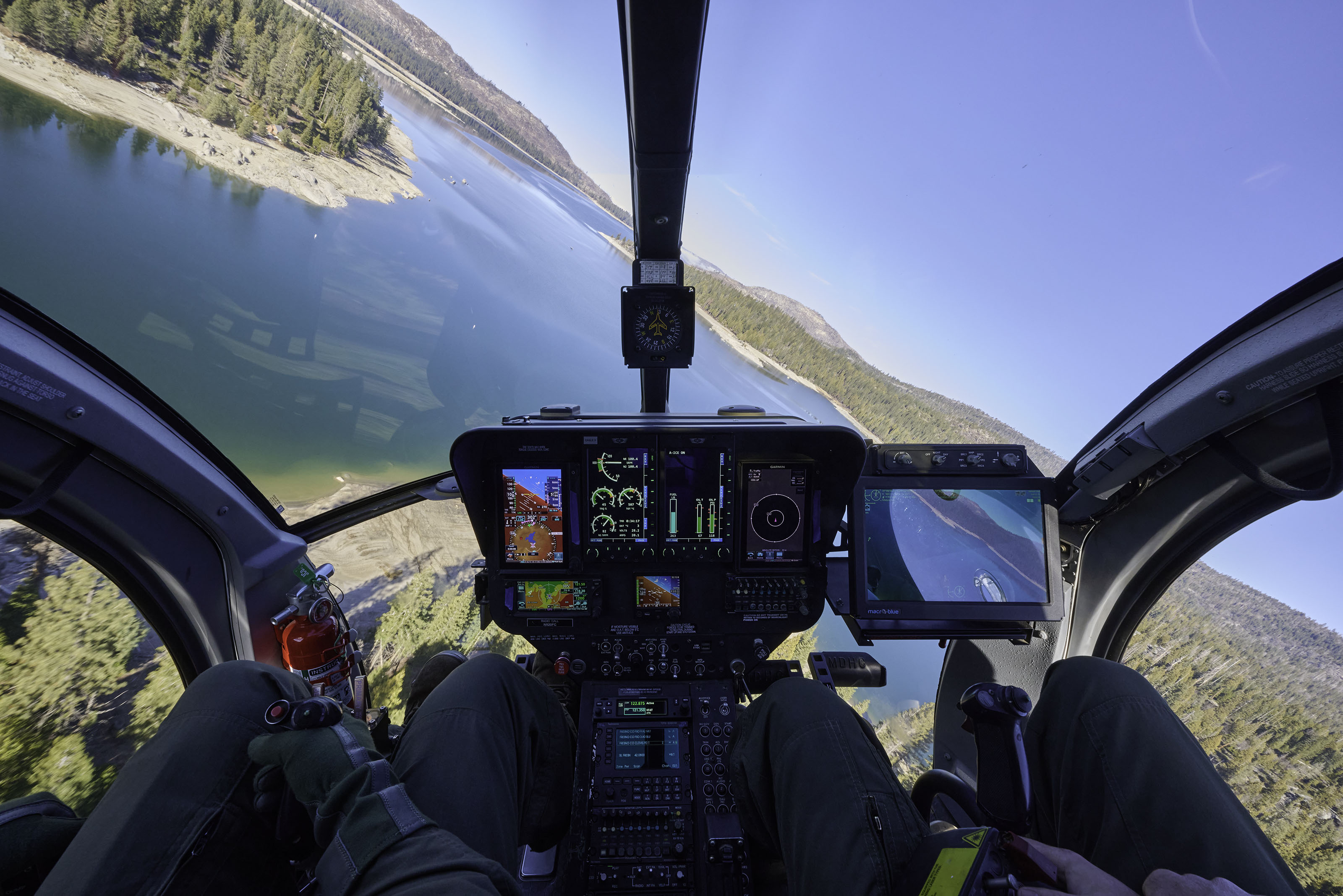 FlyOver: Shaver Lake, Fresno County, California, USA | Feb. 10, 2025