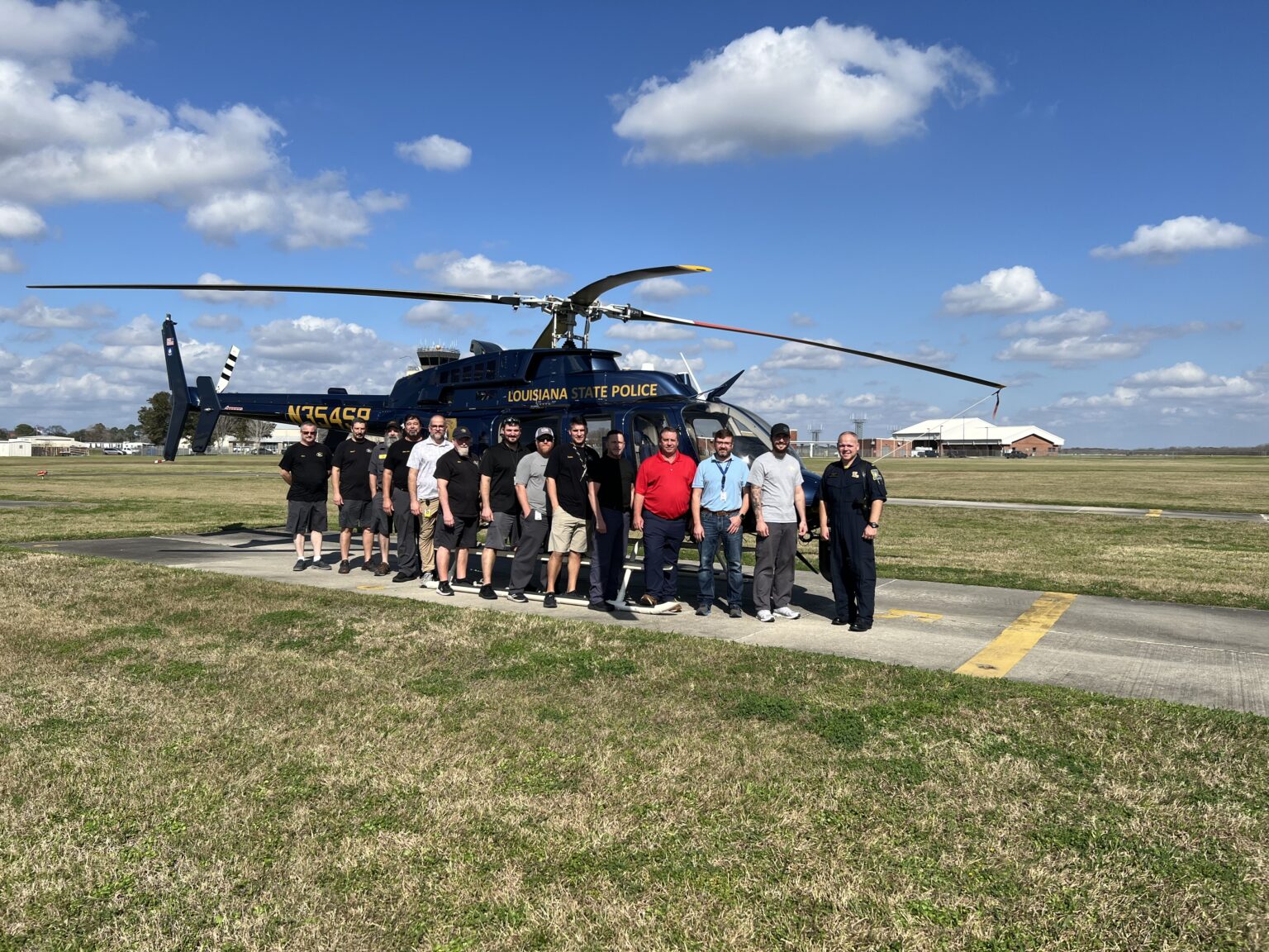 PHI MRO Services delivers custom Bell 407GXi to Louisiana police
