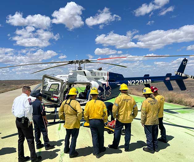 Mercy Air, SkyLife train with emergency responders in California