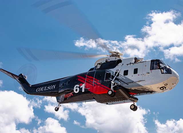 Coulson Aviation to provide nighttime firefighting support for BCWS