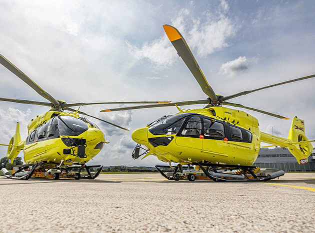 Airbus delivers pair of air medical H145s to Avincis