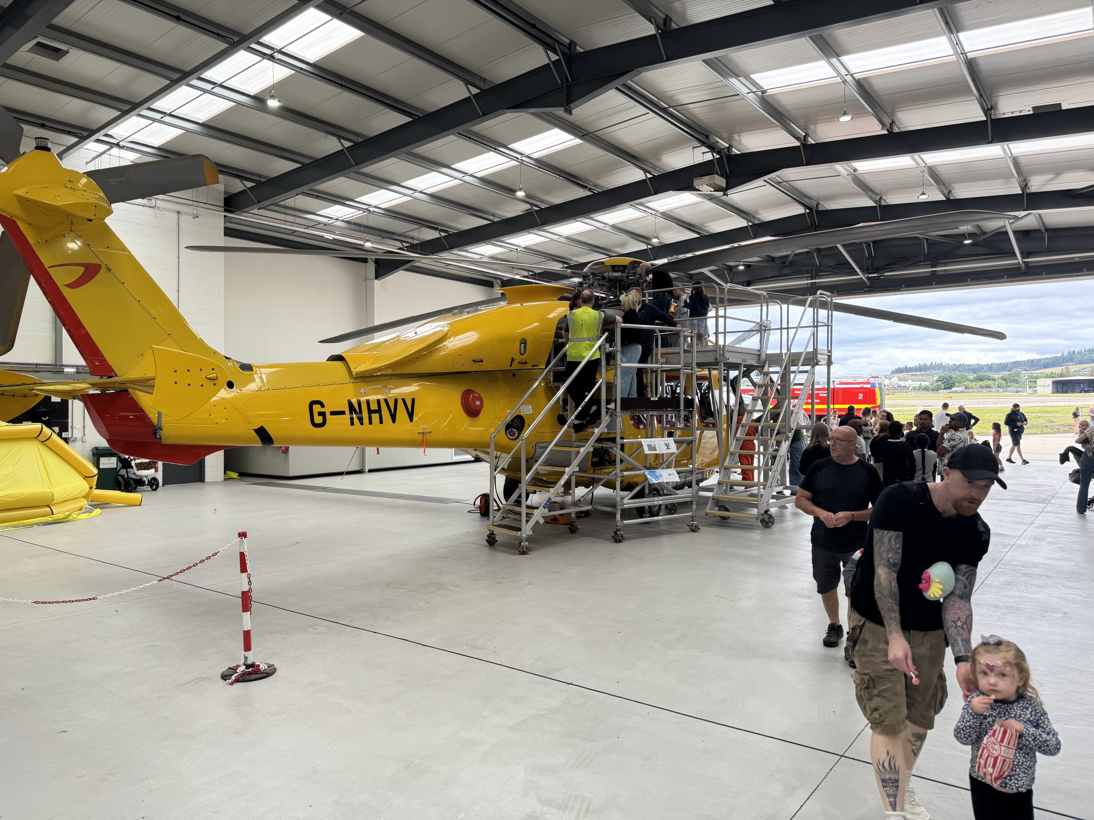 NHV Group hosts family day at base in Aberdeen, Scotland