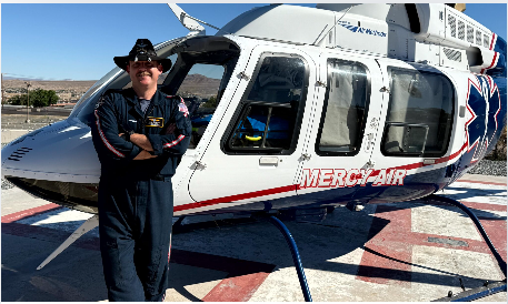 Air Methods highlights veteran who became air medical pilot