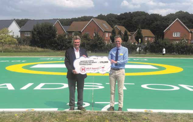 HELP Appeal funds upgraded helipad at English hospital