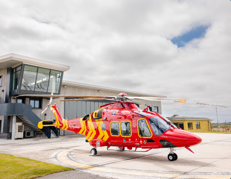 Cornwall Air Ambulance begins using new AW169
