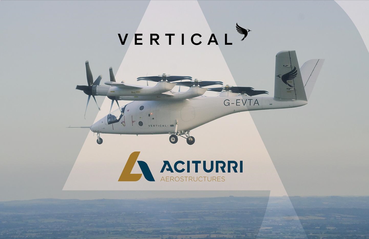 Aciturri Aerostructures to supply airframe for Vertical VX4