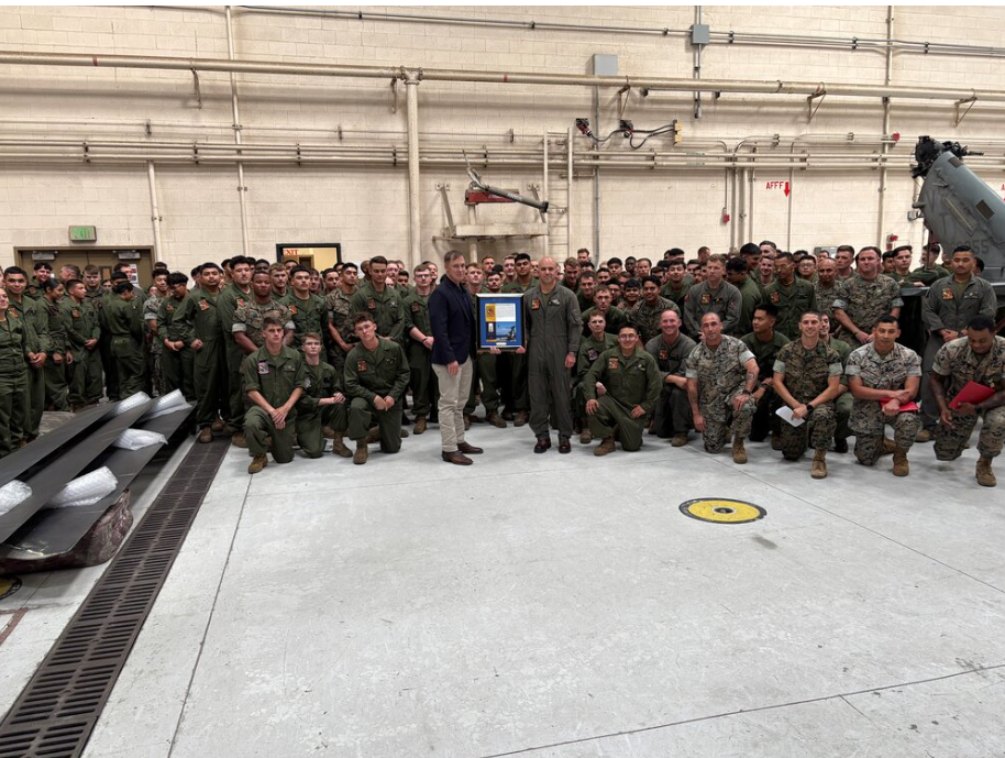 Bell, MCAA recognize US Marine Corps HMLA-367 squadron