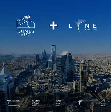 LYNEports, Dunes Aero partner on AAM in Saudi Arabia