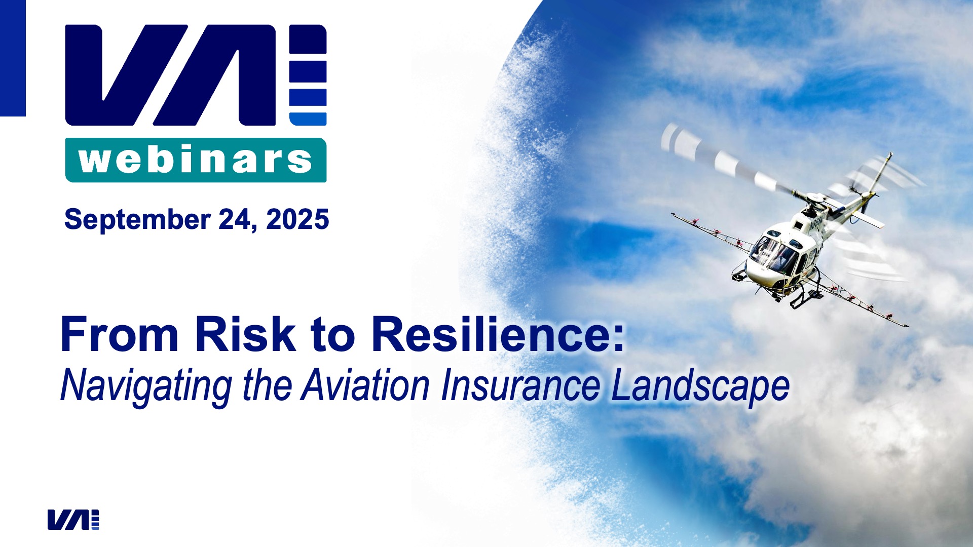 VAI Webinar: From Risk to Resilience – Navigating the Aviation Insurance Landscape