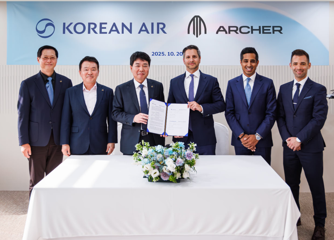 Korean Air orders up to 100 Archer Aviation eVTOL aircraft