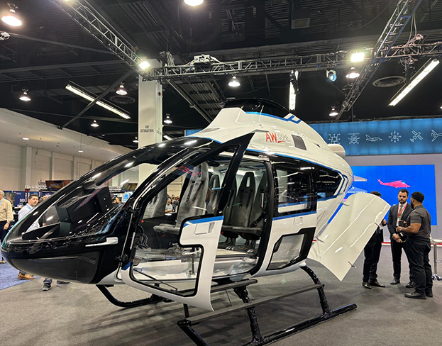 AW09 cabin mock-up heads for Philippines