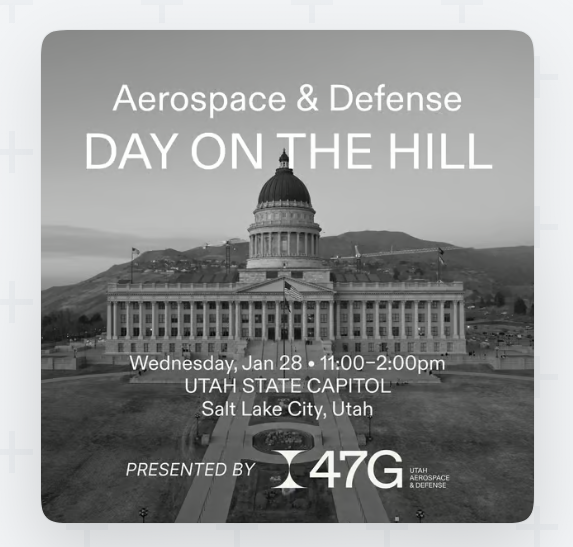 47G to host aerospace event at Utah State Capitol