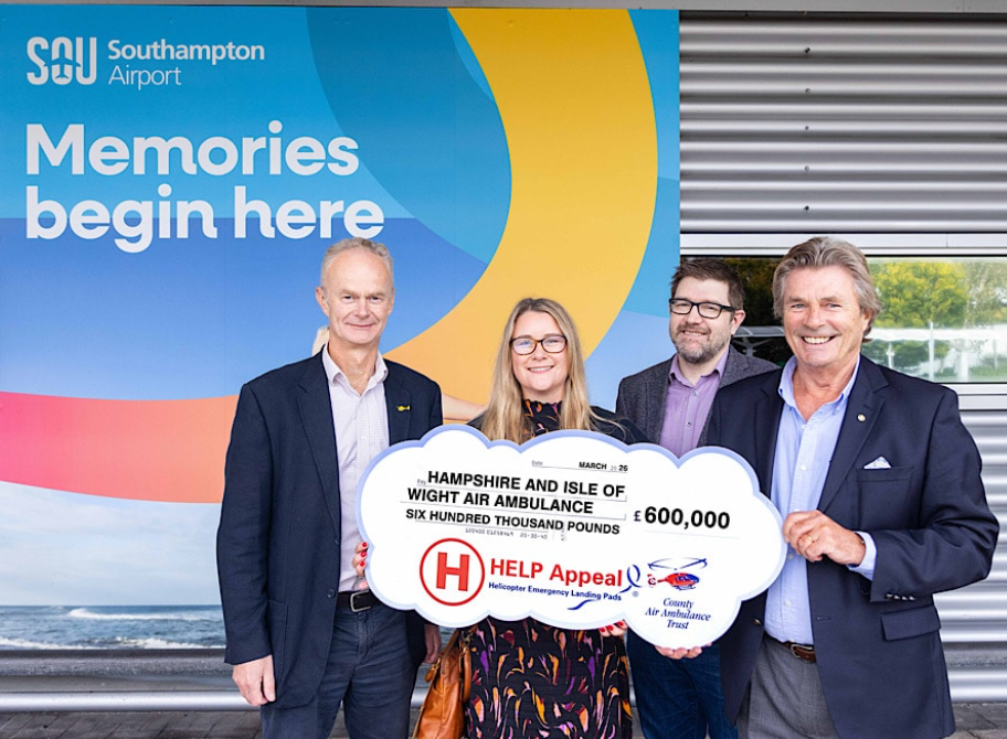 HELP Appeal raises funds for English air medical base